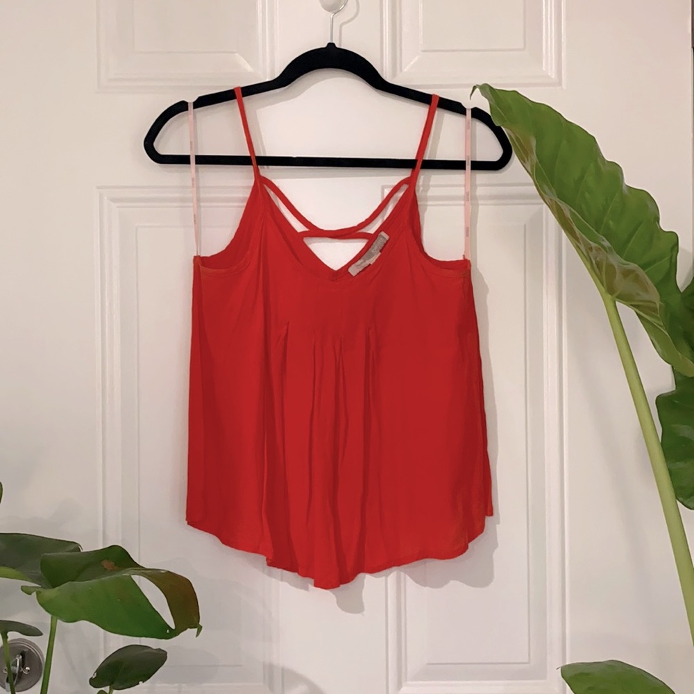 Tangerine tank top